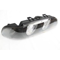 Стъкла за фарове за BMW E39  (1995-2000) - с ангелски очи (фесйлифт дизайн)