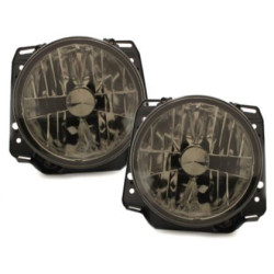 Кристални фарове  GOLF II  (83-93) - черен хром вътрешни