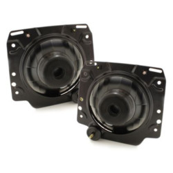 Кристални фарове GOLF II (83-93) - черен хром вътрешни