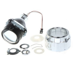 Биксенон лупи за вграждане 2.5" с кръгли капачки