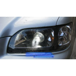 Биксенон лупи за вграждане 2.5" с кръгли капачки