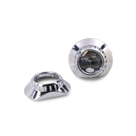 Биксенон лупи за вграждане за BMW E46 с фабричен дизайн - ретрофит