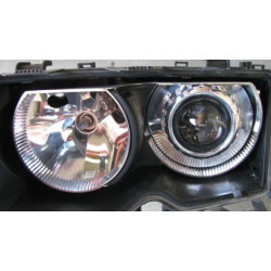 Биксенон лупи за вграждане за BMW E46 с фабричен дизайн - ретрофит