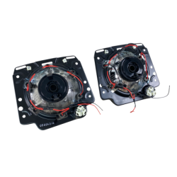 Кристални фарове с Angel Eyes GOLF II (83-93) - хром