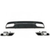 Дифузьор за Mercedes C-Class W205 (2014+) - AMG look с к-т накрайници