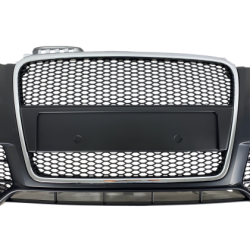 Предна броня за Audi A4 B7 8E (2004-2008) - S-Line Design с хром лайсна