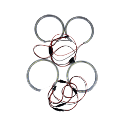 Ангелски Очи диодни за BMW E39 OEM (2000-2003) с фабрични ангелски очи - с 66 диода