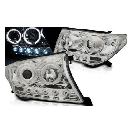 Кристални Фарове TOYOTA LAND CRUISER FJ200 (2007+) - хром