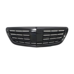 Решетка за Mercedes W222 S-Class (2013+) - AMG Дизайн черна