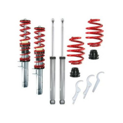 Регулируемо окачване за BMW E46 (1998-2005)  - Червени пружини