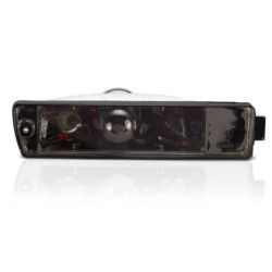 Кристални мигачи за широката броня  Golf  2 / Jetta (1983-1991) - черен хром