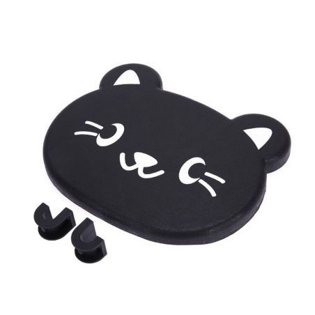 Сгъваема поставка за чаши за облегалка с масичка -  с форма на коте