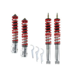Регулируемо окачване за Golf 2 / Golf 3 / Jetta 2 / Vento - червено