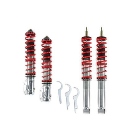 Регулируемо окачване за Golf 2 / Golf 3 / Jetta 2 / Vento - червено