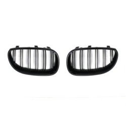 Решетки за  BMW E60 (2003-2010) - черни двойни дизайн