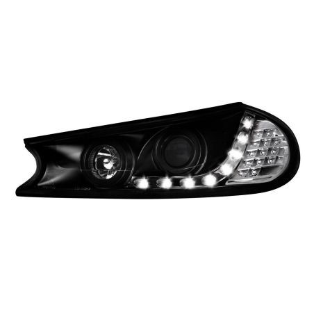 Кристални фарове FORD MONDEO (1996-2000)  - черни