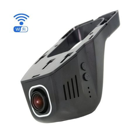 Видеорегистратор 1080 FULL HD за скрит монтаж зад огледалото с Wi-Fi връзка с телефон