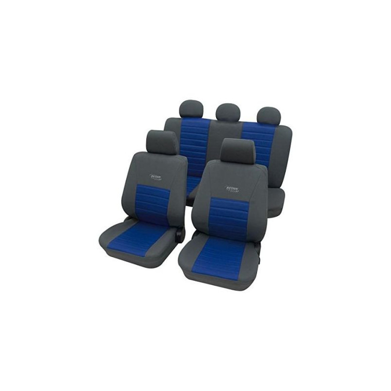 Тапицерии за седалки Petex "Active Sports" - Синьо-сив цвят