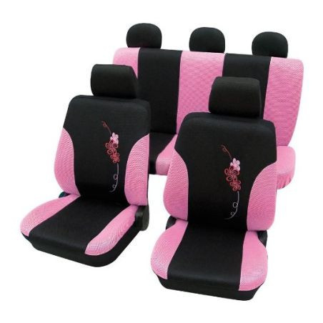 Тапицерии за седалки Petex "Flower" - Розов цвят