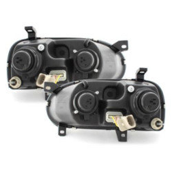 Кристални фарове за Golf 3 - хром