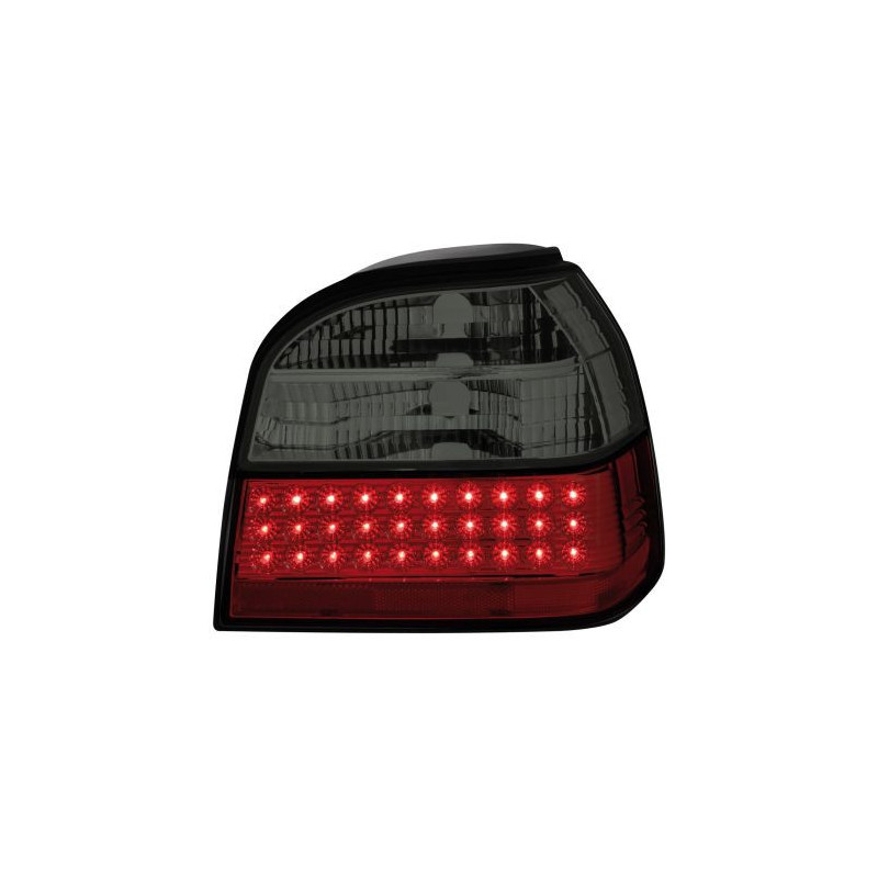 Диодни стопове GOLF III (1991-1997) хечбек / кабрио - черен хром