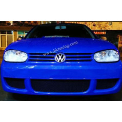 Предна броня за Golf 4 - R32 Дизайн с пластмасови мрежи