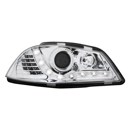 Кристални фарове SEAT IBIZA 6L (2003-2008)  - хром