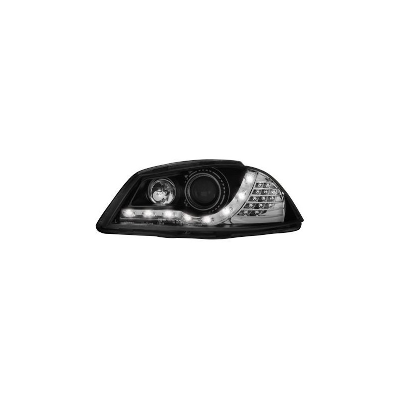 Кристални фарове SEAT IBIZA 6L (2003-2008)  - черни
