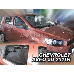 Ветробрани за CHEVROLET AVEO (2011+) 5 врати - 4бр. предни и задни