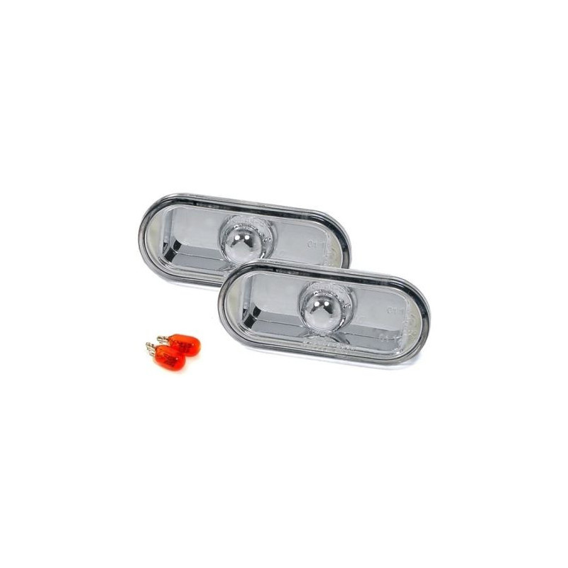 Кристални мигачи за калник  VW / FORD / SEAT- хром