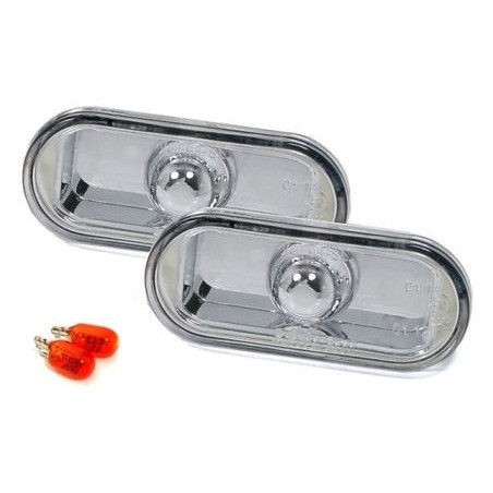 Кристални мигачи за калник  VW / FORD / SEAT- хром