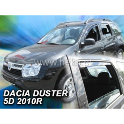 Ветробрани за DACIA DUSTER (2010-2018) 5 врати - 4бр. предни и задни