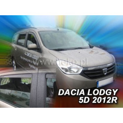 Ветробрани за DACIA LODGY (2012-2021) 5 врати - 4бр. предни и задни