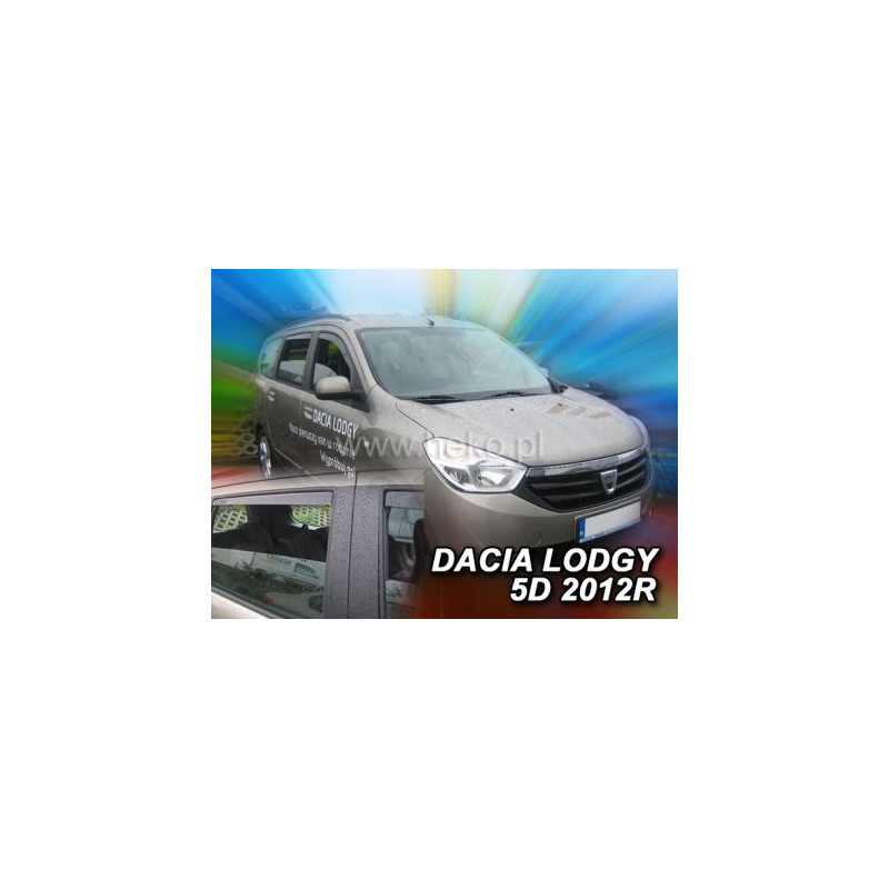 Ветробрани за DACIA LODGY (2012-2021) 5 врати - 4бр. предни и задни