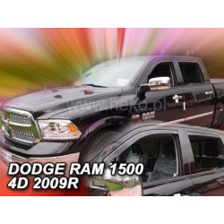Ветробрани за DODGE RAM 1500 (2009-2018) 4 врати с дължина на задните ветробрани - 67cm - 4бр. предни и задни