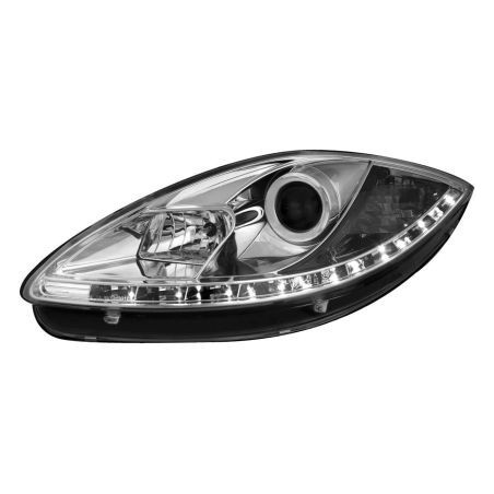 Кристални фарове SEAT ALTEA / LEON / TOLEDO (2005-2009) - хром