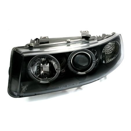 Кристални фарове Angel Eyes SEAT LEON / TOLEDO (1999-2004)- черни