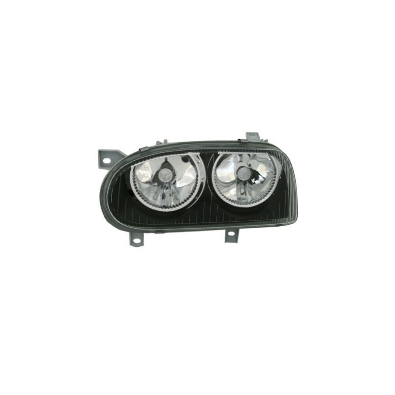 Кристални фарове за Golf 3  - Черни