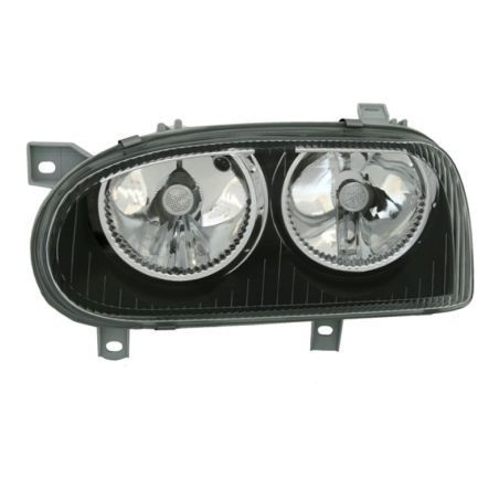 Кристални фарове за Golf 3  - Черни