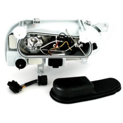 Кристални фарове за Golf 3 - Черни