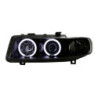 Кристални фарове Angel Eyes SEAT LEON / TOLEDO (1999-2004)- черни