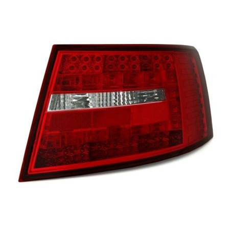 Диодни стопове за Audi A6 4F седан (2004-2008) - хром