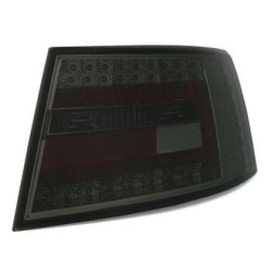 Диодни стопове за Audi A6 4F седан (2004-2008) - опушени