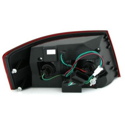 Диодни стопове за Audi A6 4F седан (2004-2008) - опушени