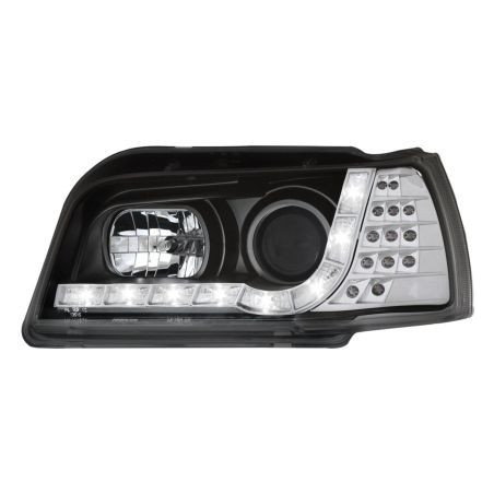 Кристални фарове DEVIL EYES RENAULT CLIO (96-98) - черни