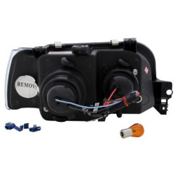 Кристални фарове ANGEL EYES CLIO I (90-96) - черни