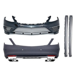 Боди Кит за Mercedes W222 S-Class (2013+) - S65 AMG пакет дълга база с накрайници