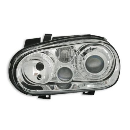 Кристални фарове  GOLF IV R32  - хром