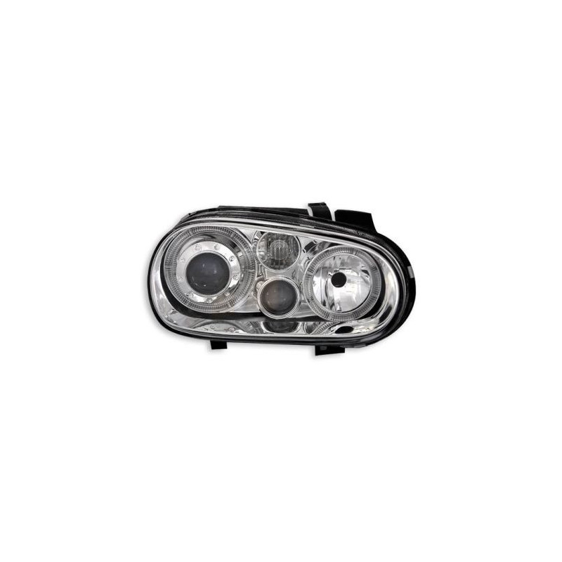 Кристални фарове  Angel Eyes GOLF IV R32  - хром