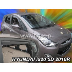 Ветробрани за HYUNDAI ix20 (2010+) 5 врати - 4бр. предни и задни